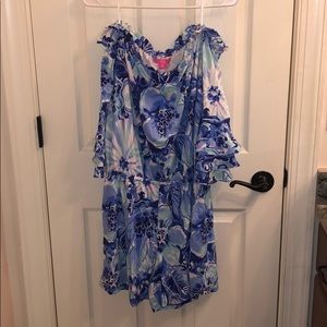 Off the shoulder Lilly Pulitzer Romper